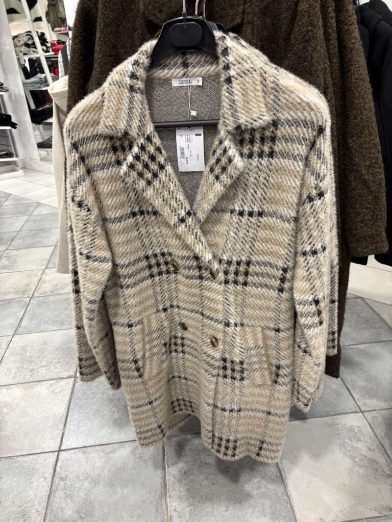 manteau carreaux tiffosi